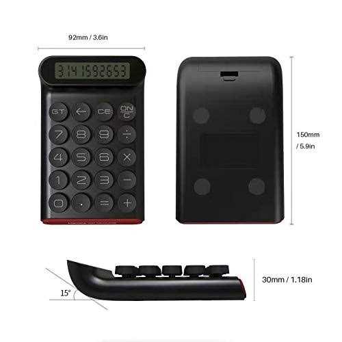 LOCOCK mechanical switch calculator,handheld for daily and basic office,10 digit large lcd display - Image 4