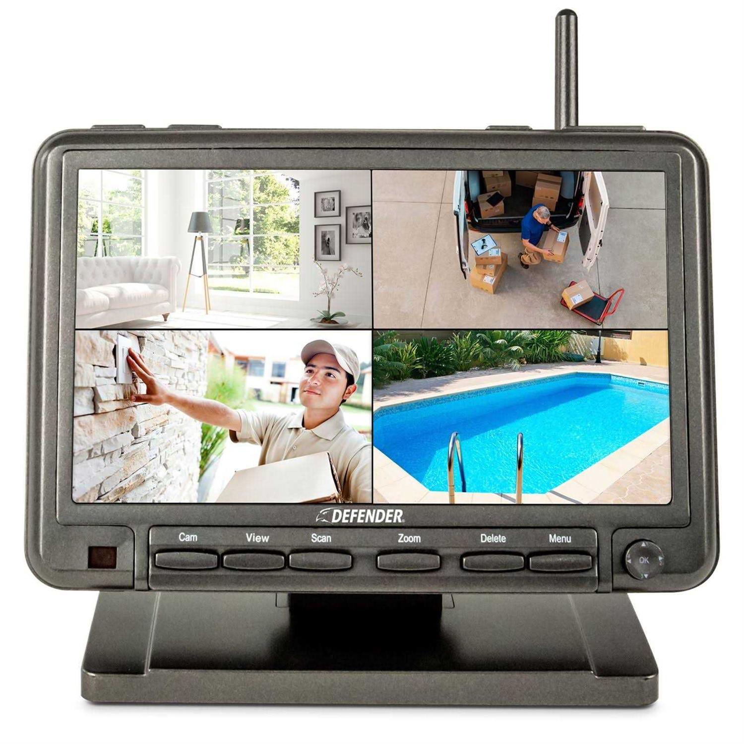 Defender PhoenixM2 Non Wi-Fi. Plug-in Power. Security Camera System with 7 Display Monitor - Image 3