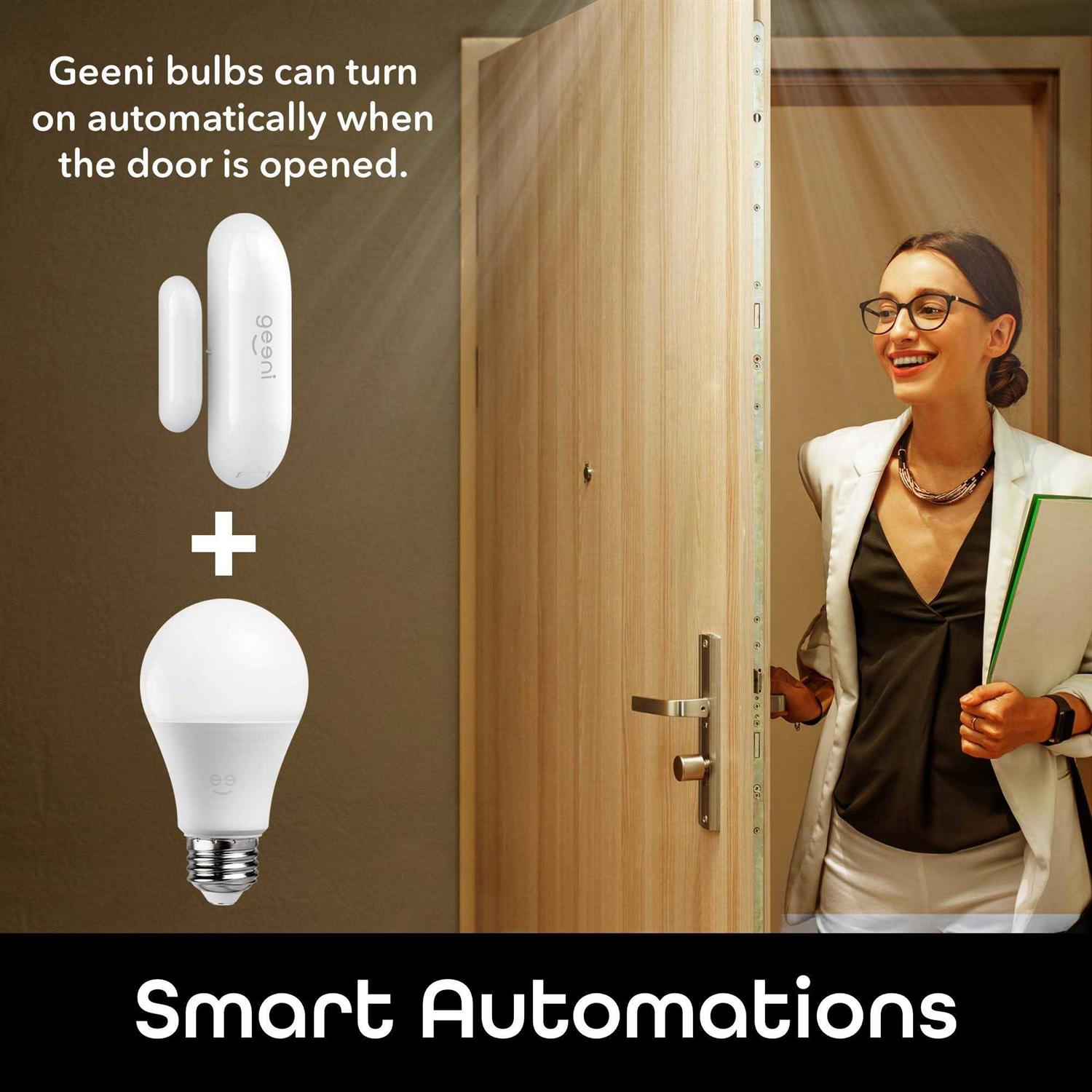 Geeni Wi-Fi Smart Wireless Door and Window Sensor - Image 4