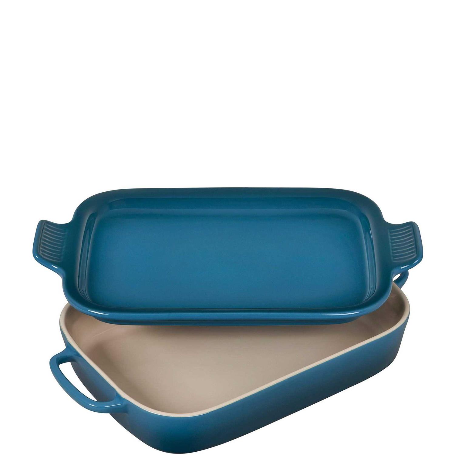 Le Creuset Rectangular Dish with Platter Lid