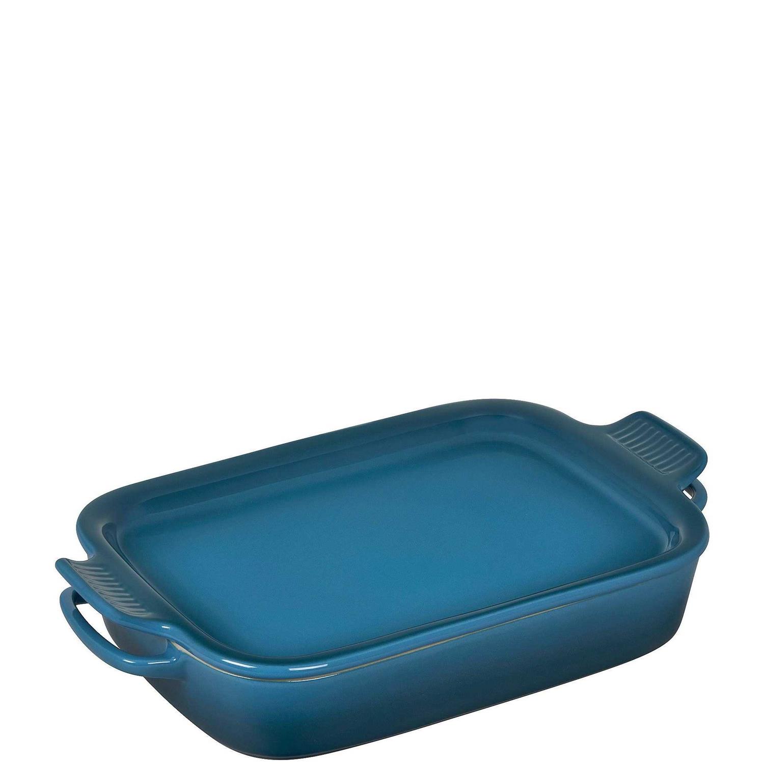 Le Creuset Rectangular Dish with Platter Lid - Image 4