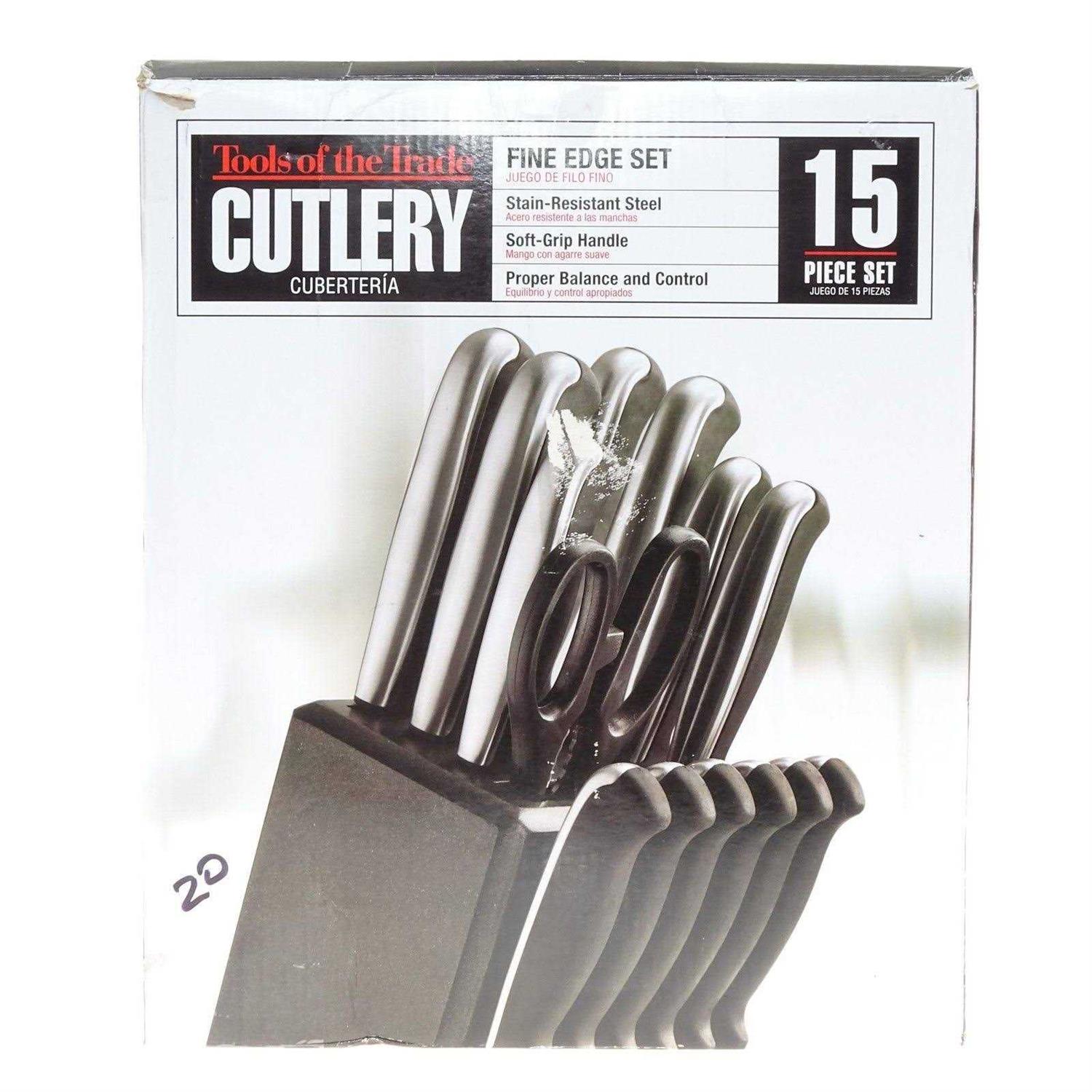 Tools of the Trade 15-Pc. Cutlery Set - Image 3