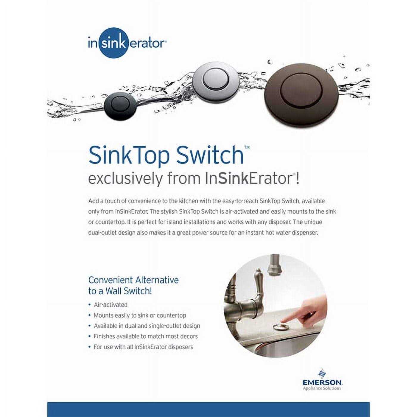 InSinkErator SinkTop Switch Button - Image 3