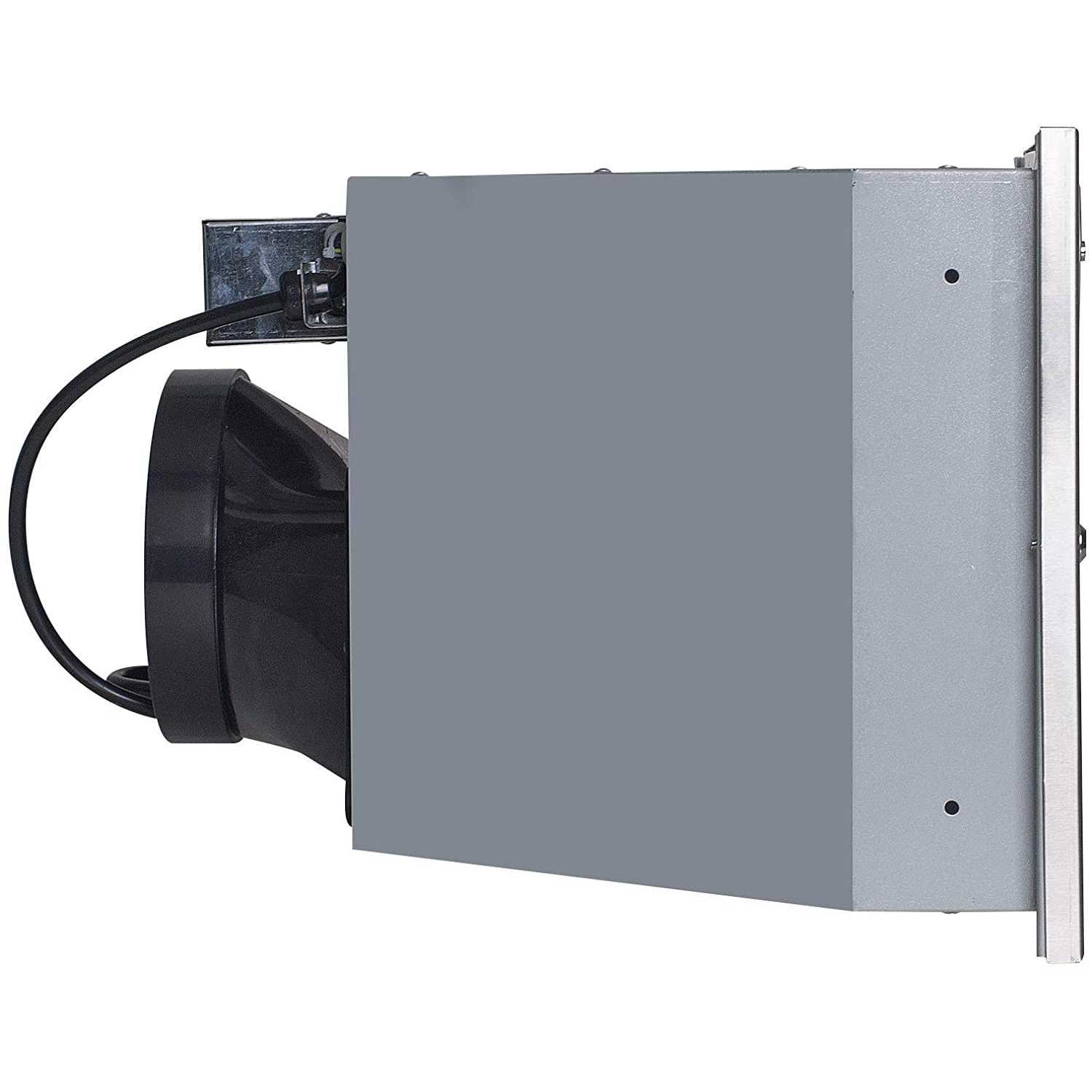 Home Beyond 28 in. 600 CFM Insert/Built-in Range Hood with Baffle Filters LED Lights 3-Speed Control in Stainless Steel H70-27 - Image 3