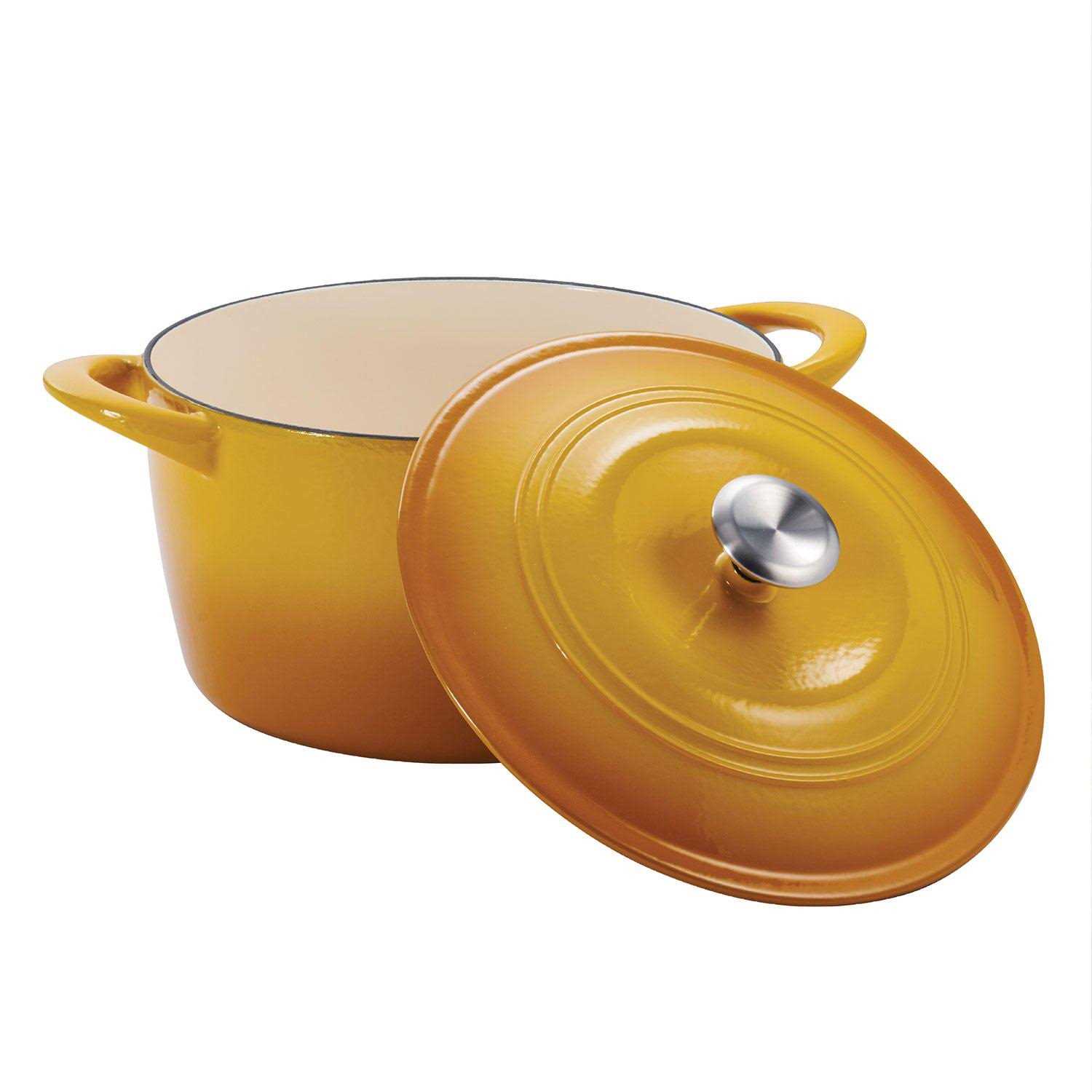 Tramontina 7 Qt. Enameled Cast Iron Round Dutch Oven - Image 5