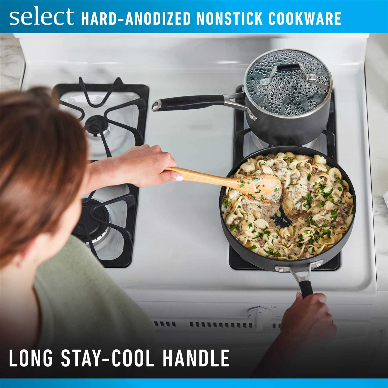 Select by Calphalon Nonstick with AquaShield Fry Pan - Image 4