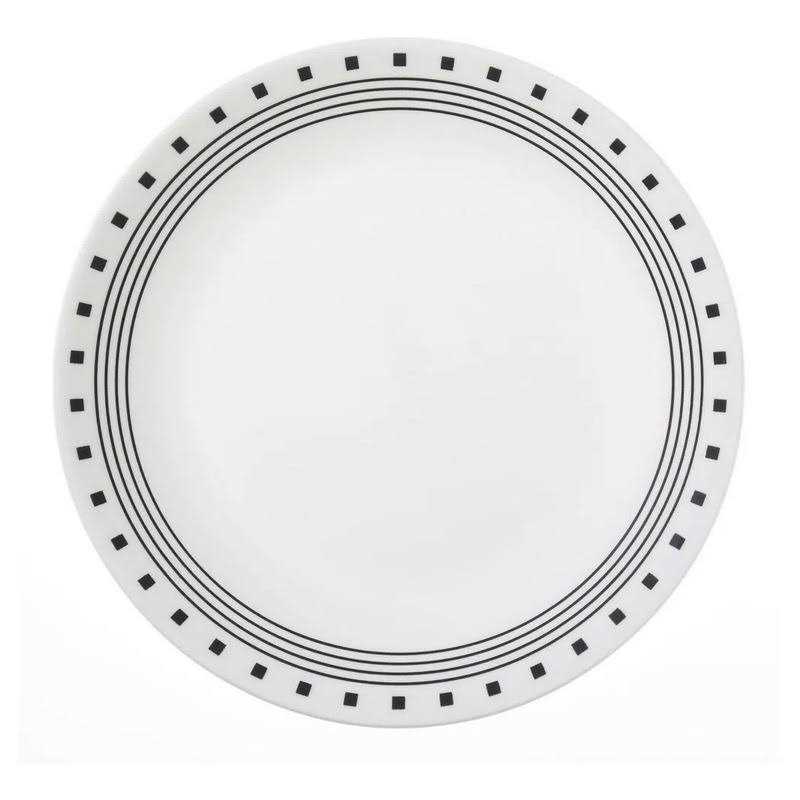 Corelle Classic Pure White Square 12-Piece Dinnerware Set - Image 3