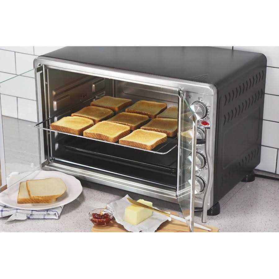 Elite Gourmet ETO-4510M French Door 47.5Qt 18-Slice Convection Oven 4-Control Knobs - Image 2
