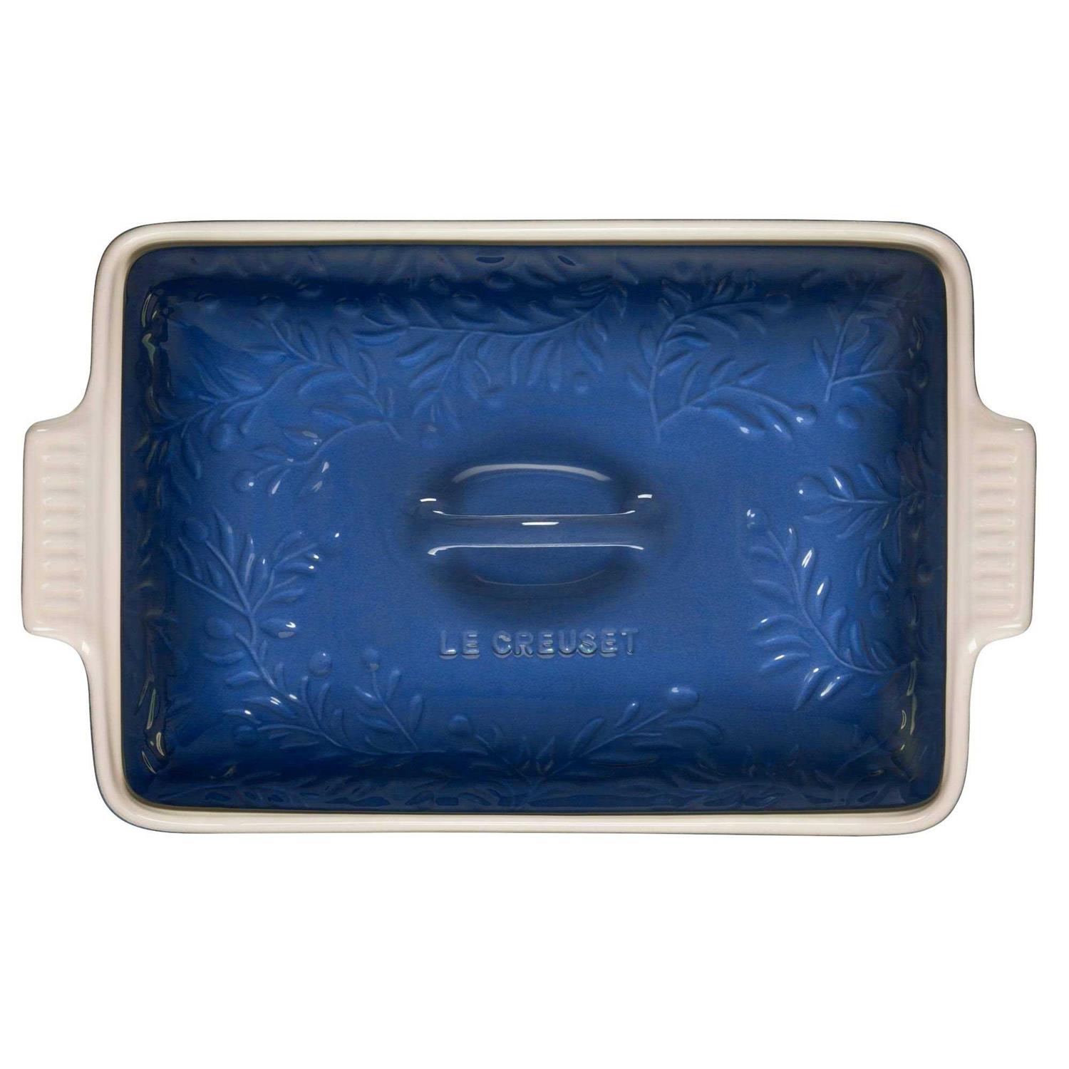 Le Creuset Olive Branch Heritage Rectangular Casserole - Image 4