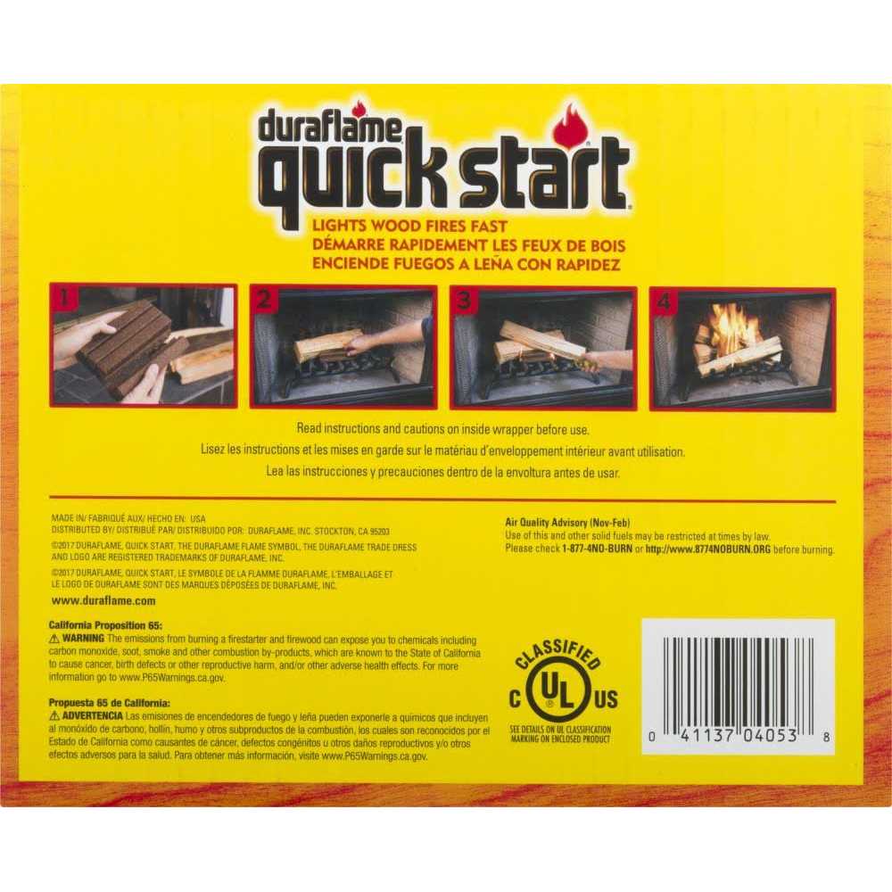 Duraflame Quick Start 1.125-Lb Firestarter (40-Pack) - Image 5