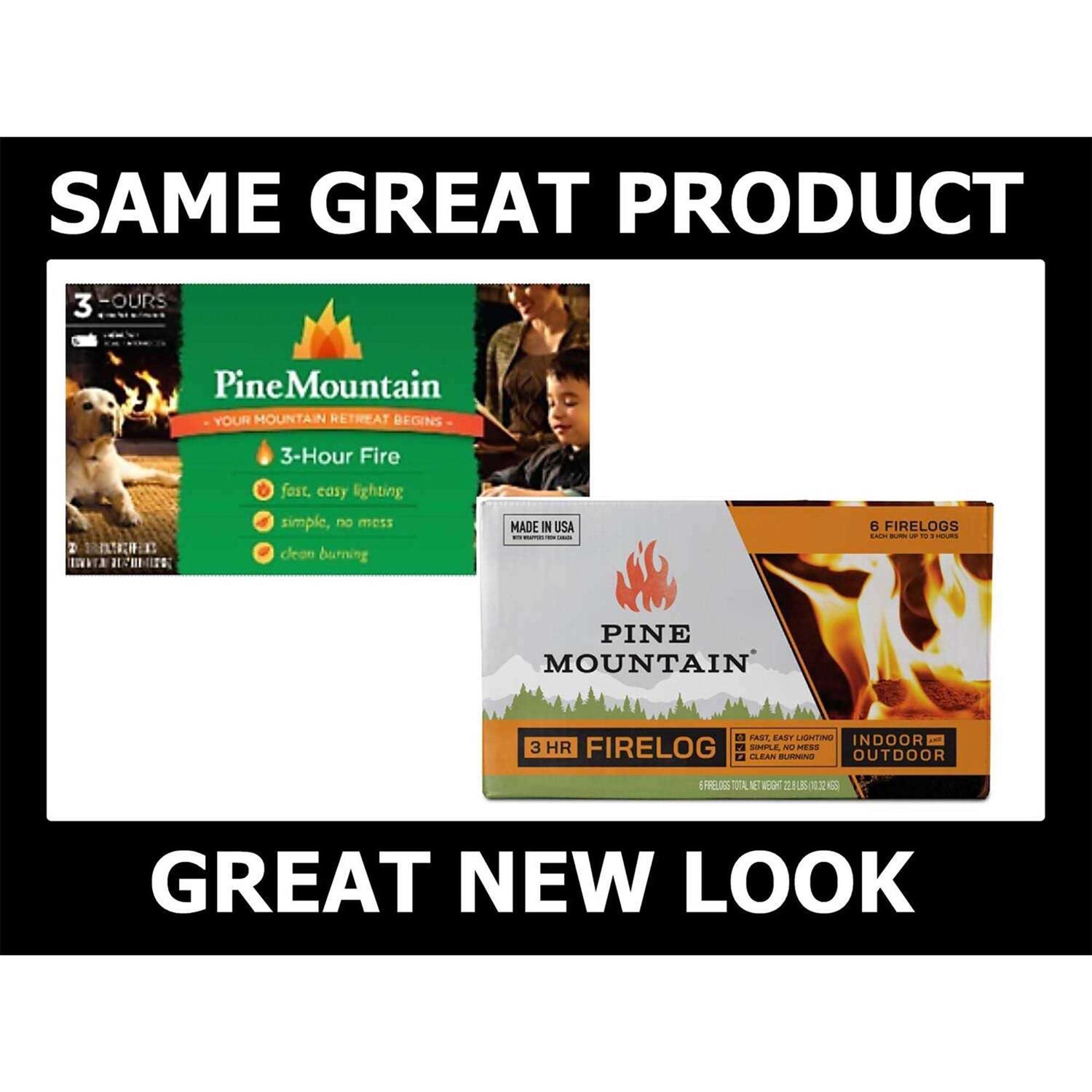 Pine Mountain 3 Hour Fire Log - Image 3