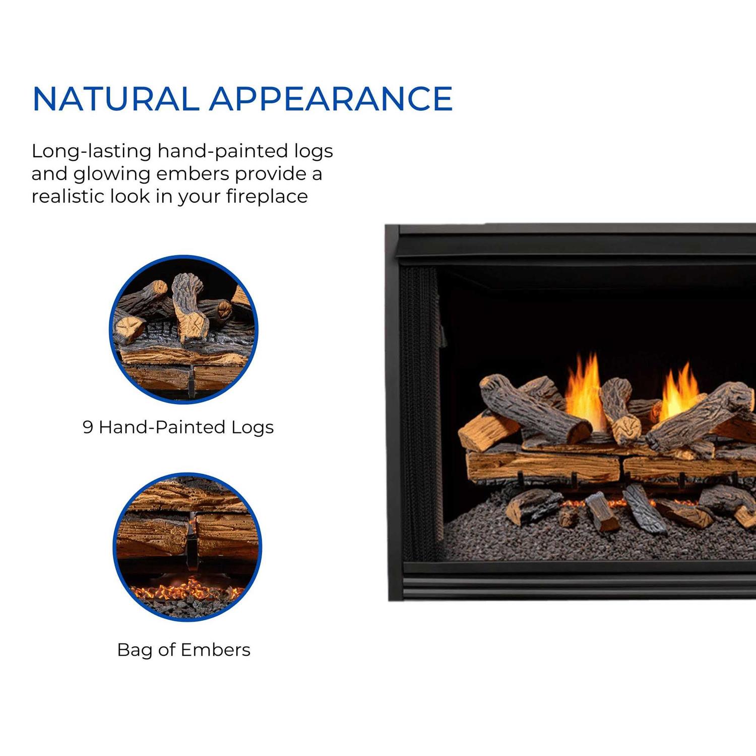 Duluth Forge Ventless Gas Log Set - Image 3