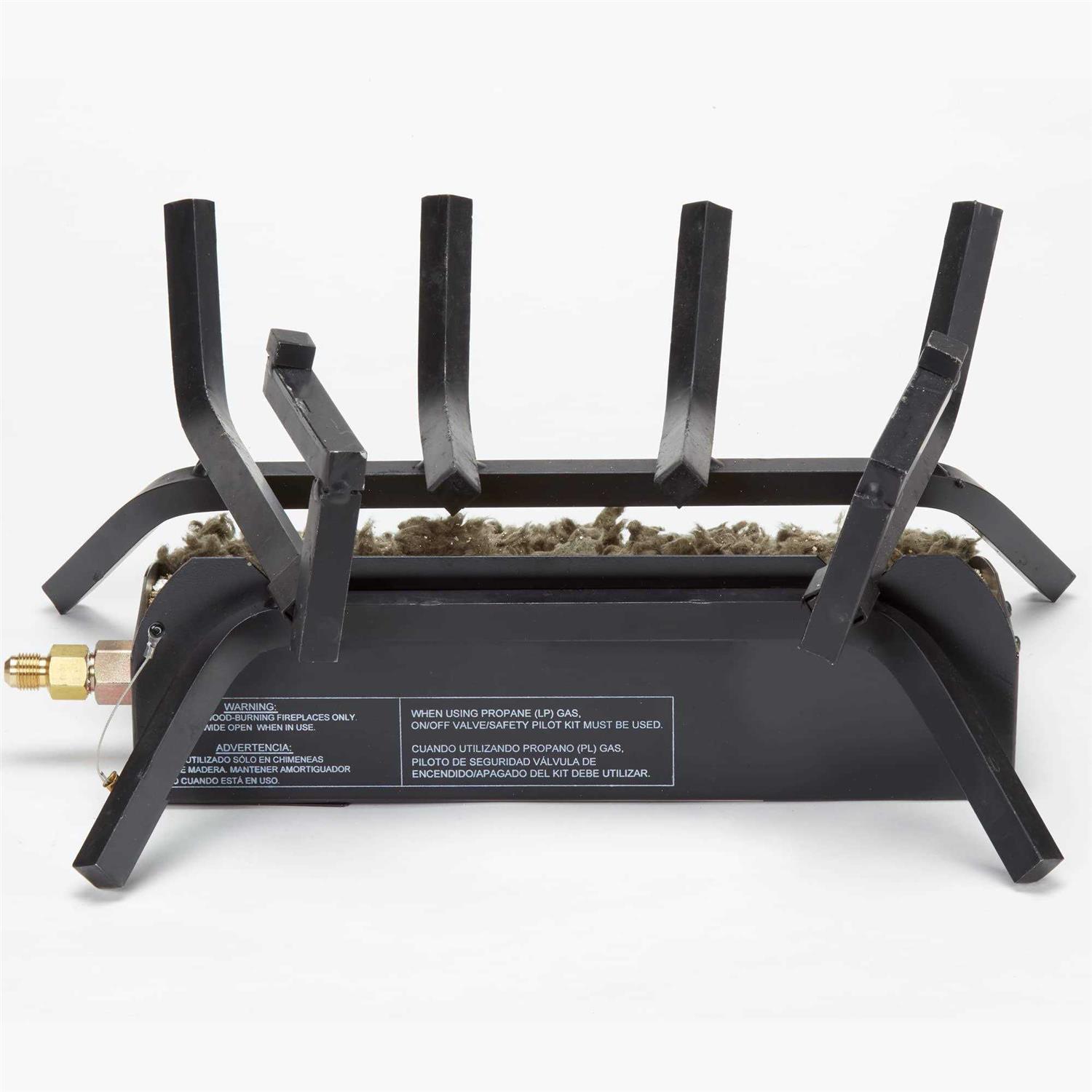 HearthSense 18 in. 45,000 BTU Match Light Mountain Oak Vented Natural Gas Log Set - Image 3