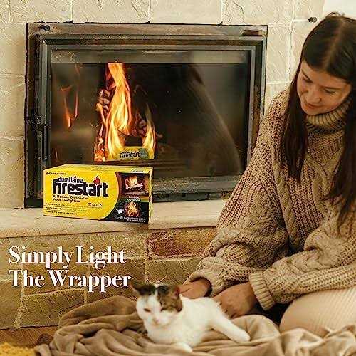 Fire Starter for Indoor and Outdoor Use Quick Ignition Fire Logs for BBQ, Fireplace, Fire Pit and Campfires - Image 3