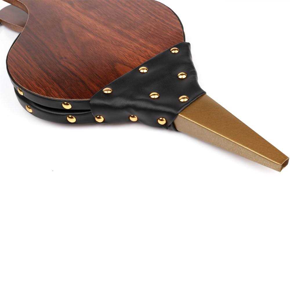 Fubeasi Z-color 1pcs Brown Wood Fireplace Bellows 15 X 6.5 Outdoor Cooking Fan Air Blower - Image 4