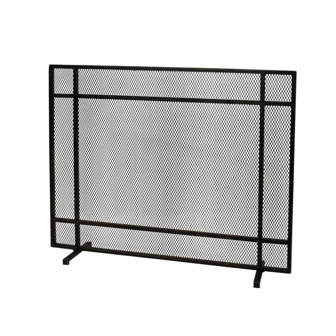 Erick Iron Fireplace Screen Home Loft Concepts Finish - Image 4