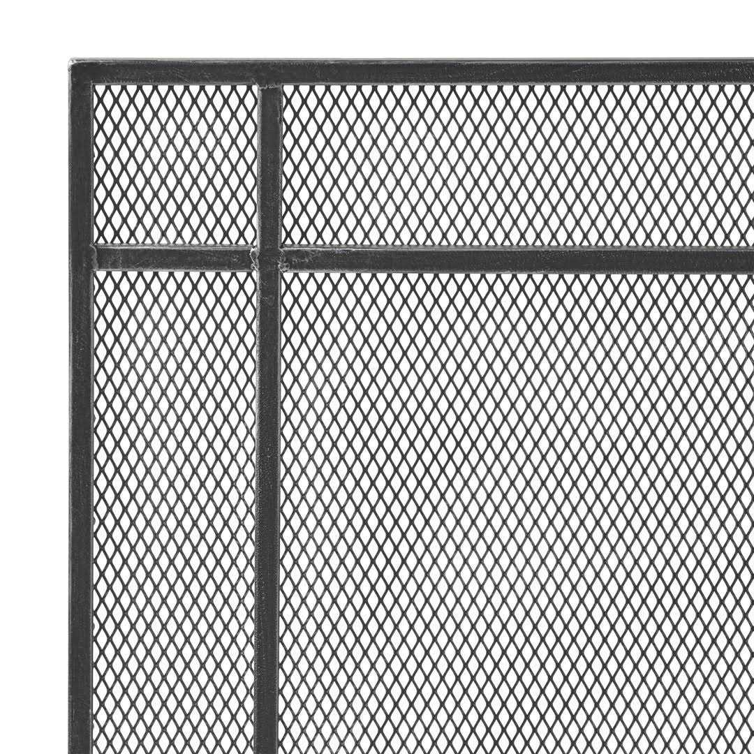 Erick Iron Fireplace Screen Home Loft Concepts Finish - Image 4