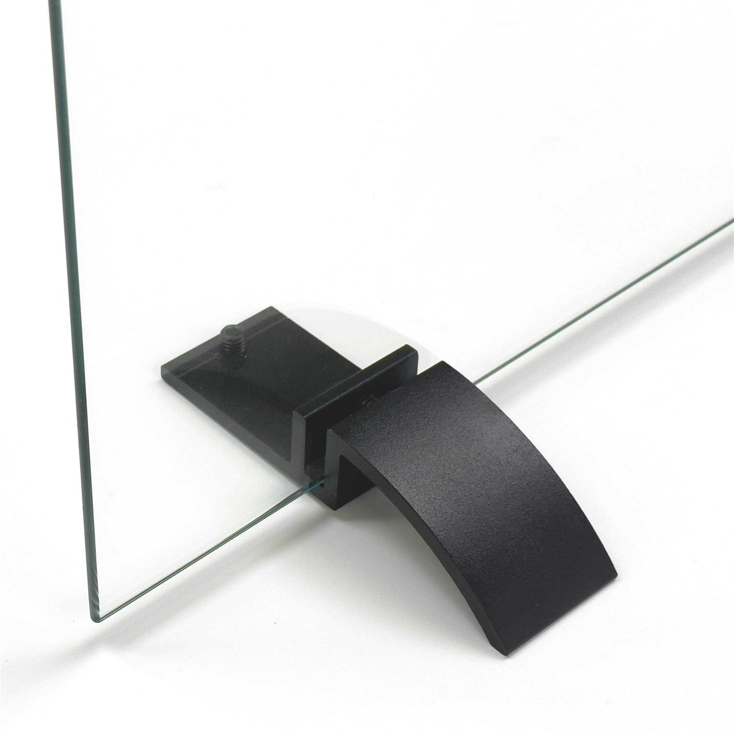 Pleasant Hearth Glass Fireplace Screen - Image 4