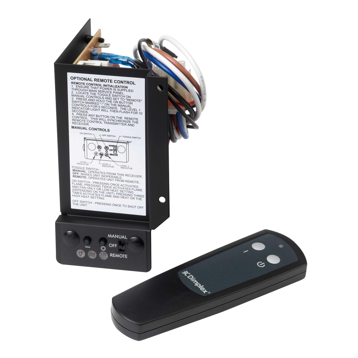 Dimplex 3-Stage Remote Control Kit For BF Fireboxes BFRC-KIT - Image 4