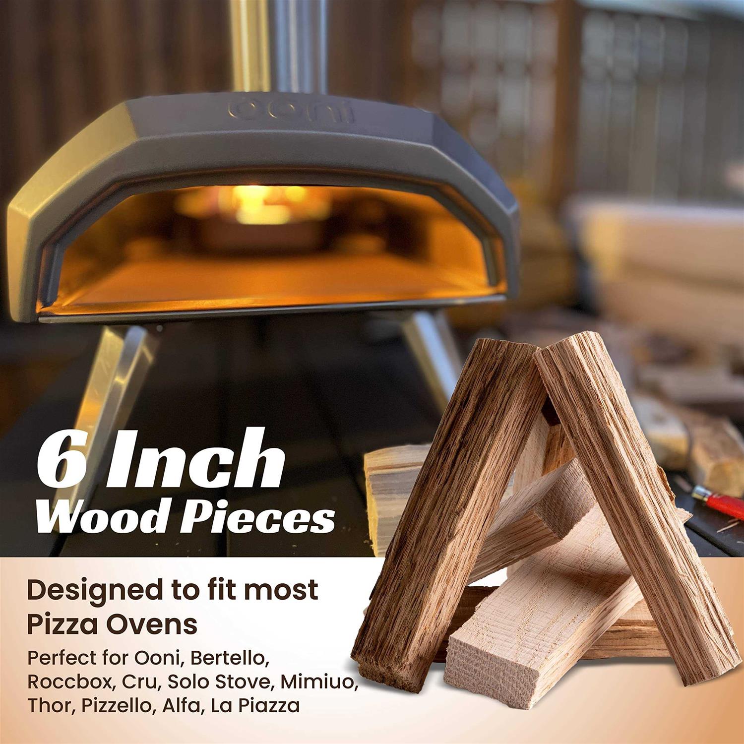 Fire Wood for Pizza Oven Oak Mini Firewood for Solo Stove - Image 3