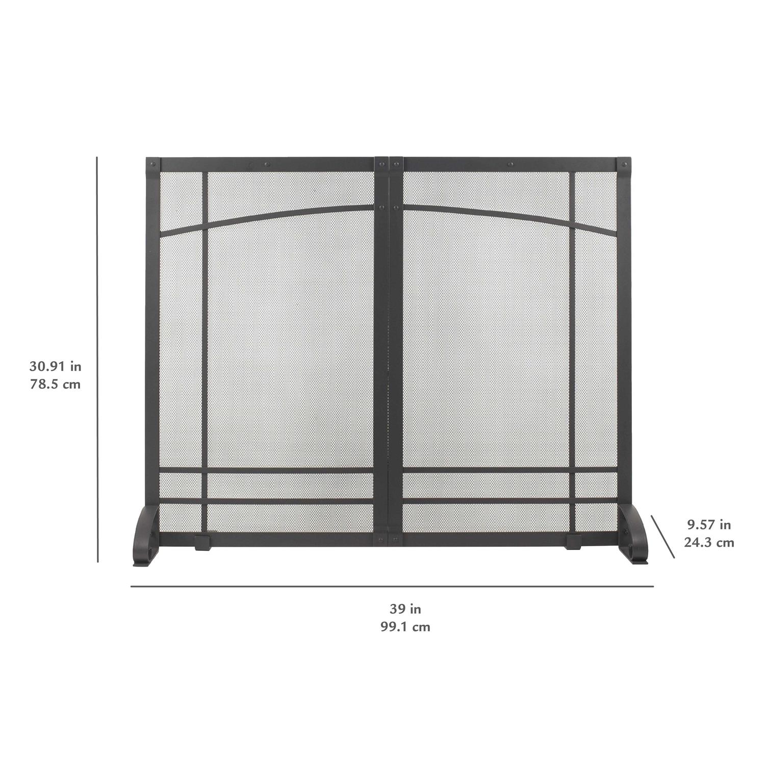 Pleasant Hearth Amherst Fireplace Screen - Image 3