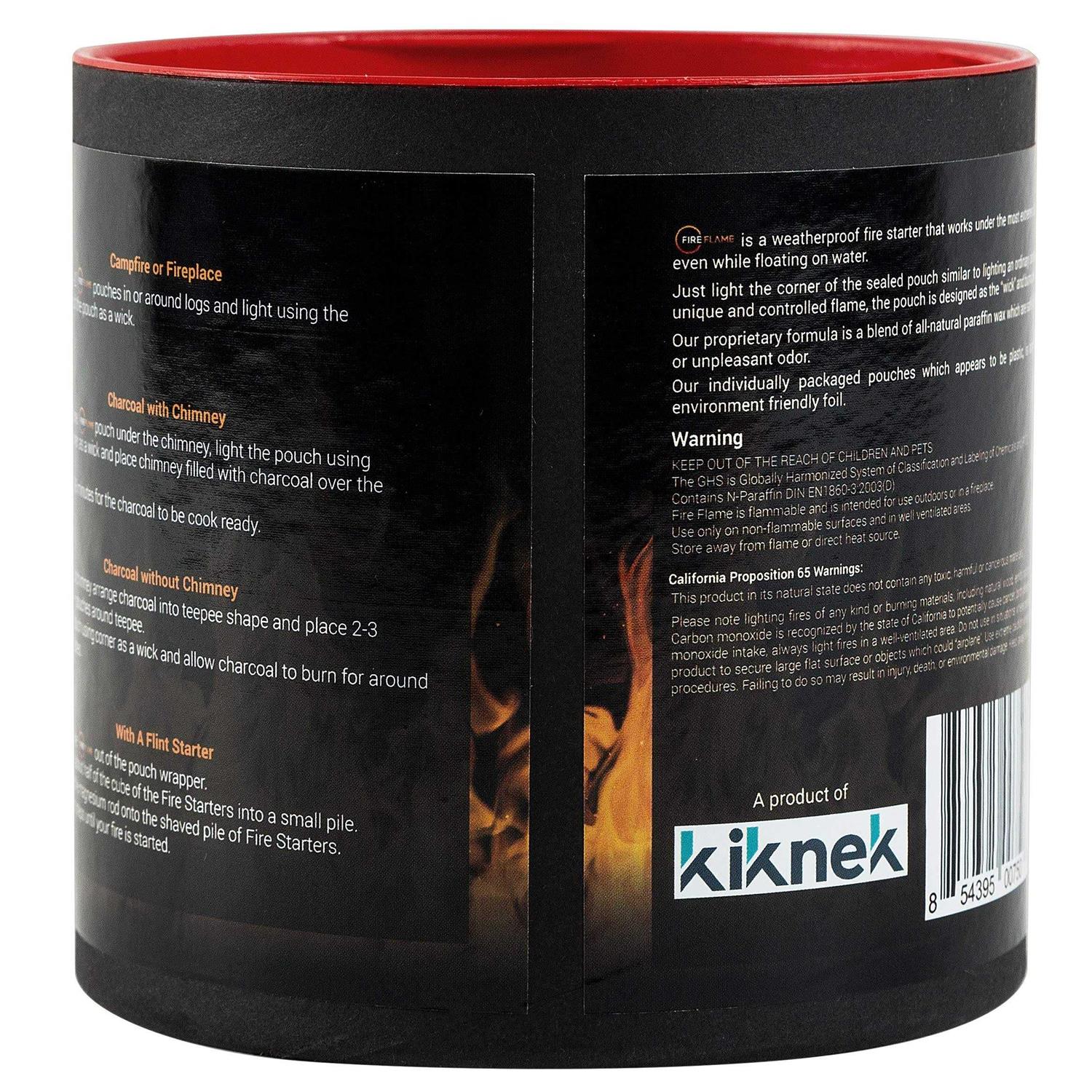 Fireflame Quick Instant Fire Starter 100% Waterproof All-Purpose Indoor & Outdoor FireStarter - Image 3