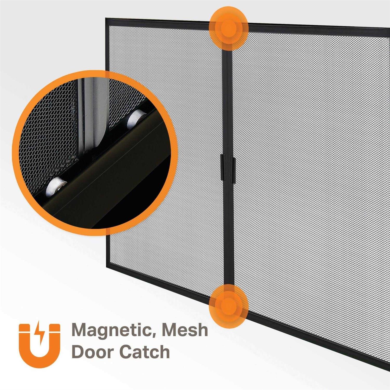 Pleasant Hearth Amhearst Fireplace Glass Door - Image 3