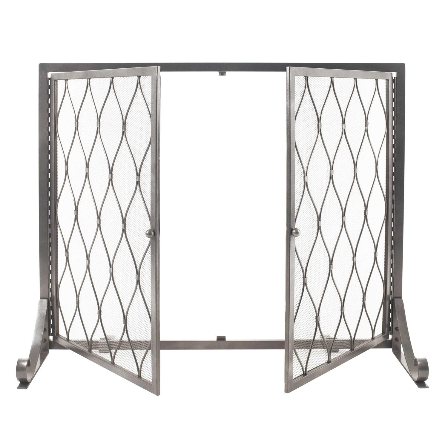 Pleasant Hearth Stonewall Fireplace Screen FA628S - Image 5