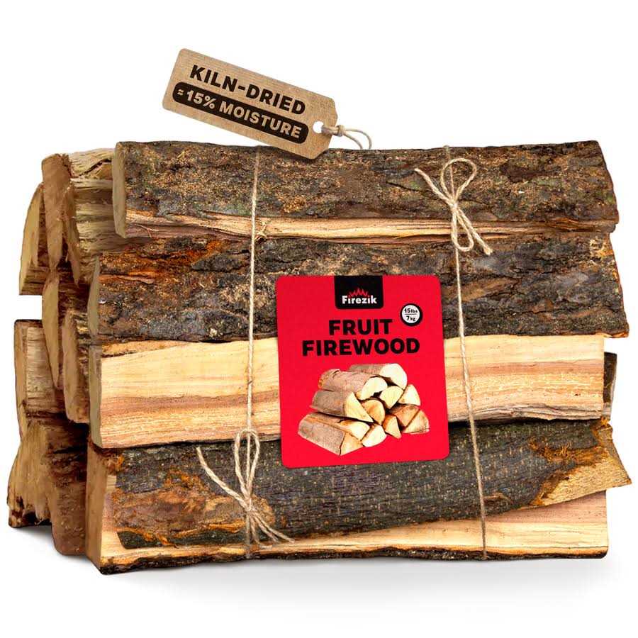 Firewood 15-20lb Kiln-Dried Natural Hardwood Logs for Fireplace - Image 3