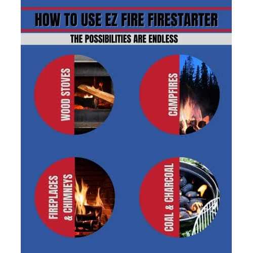 EZ Fire Firestarter - Carton of 100 - Image 5