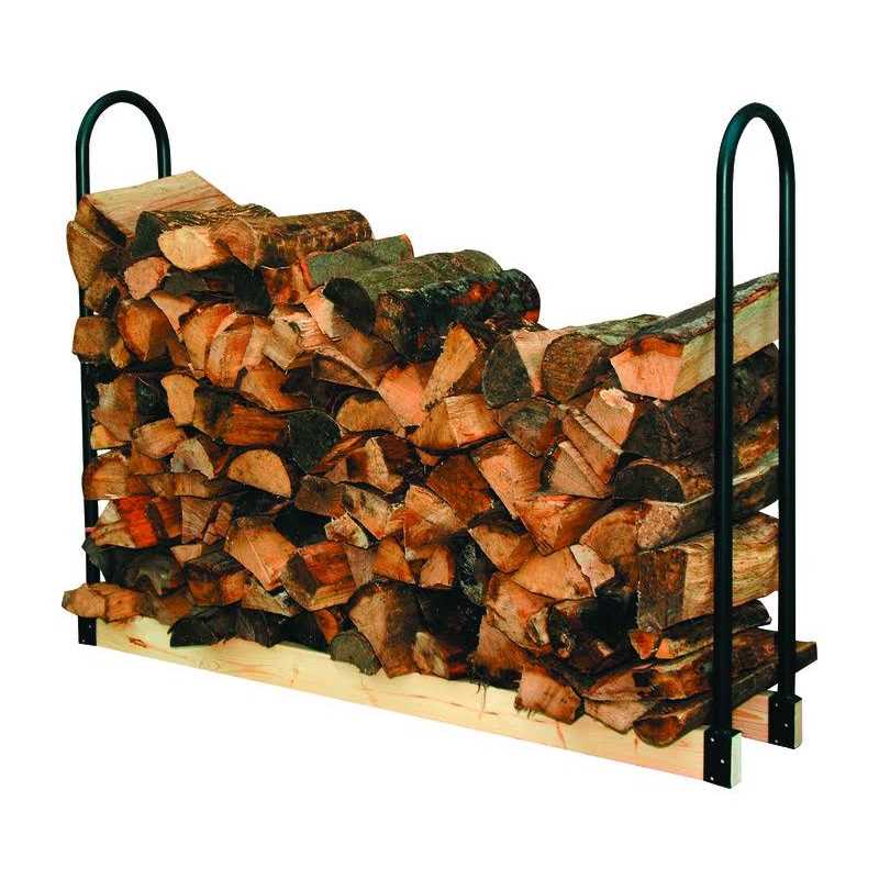 Panacea Log Rack Black Powder Coated Steel - Image 3