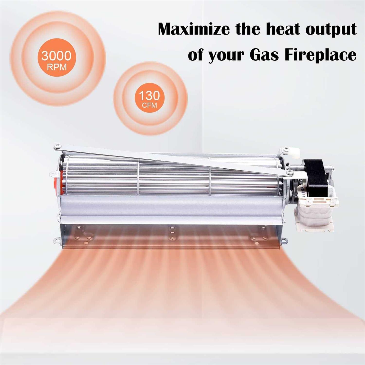 GFK4B Blower Fan Kit for Heatilator NDV4236I Temco Majestic Lennox - Image 3