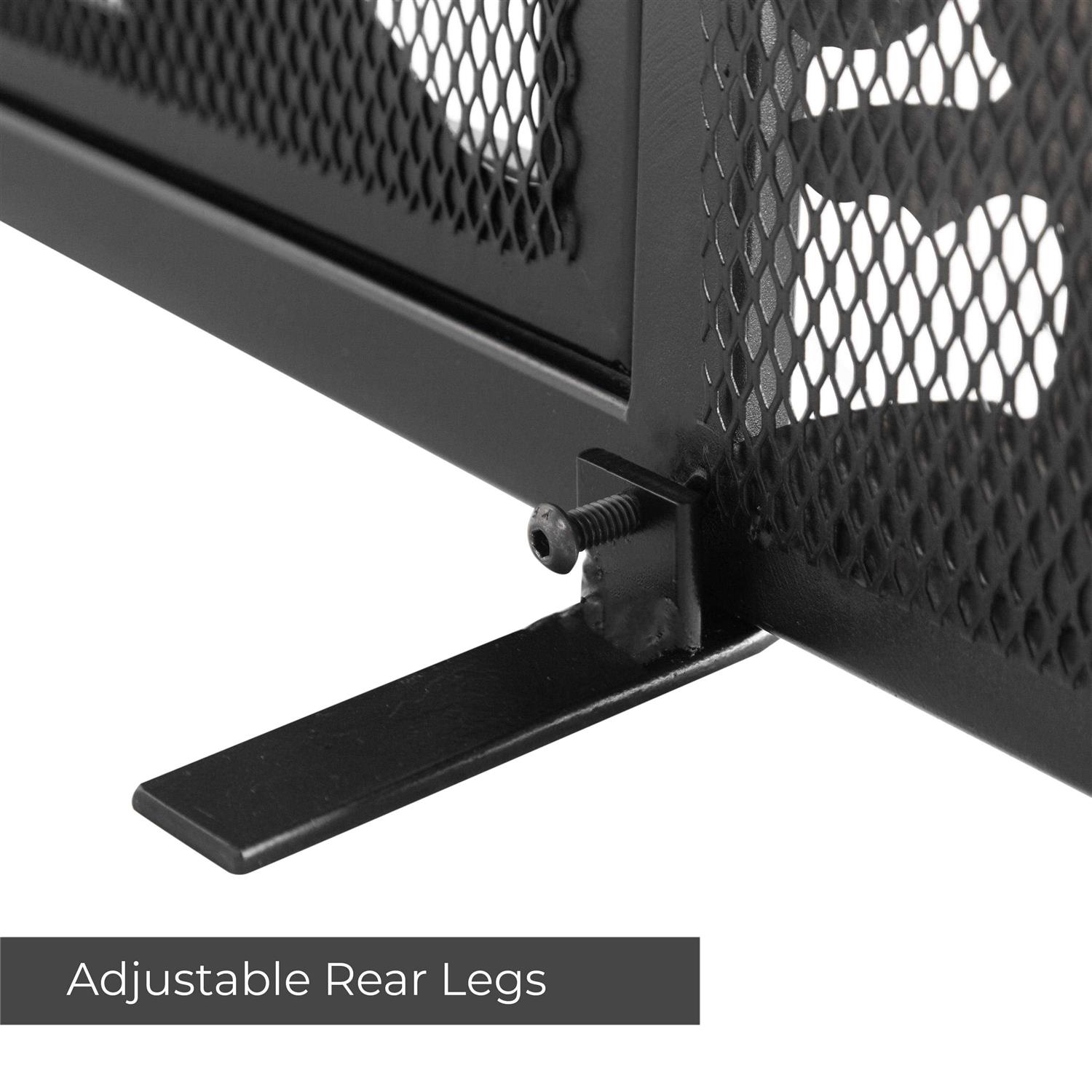 Pleasant Hearth Everest Mountain View Fireplace Screen - Image 3