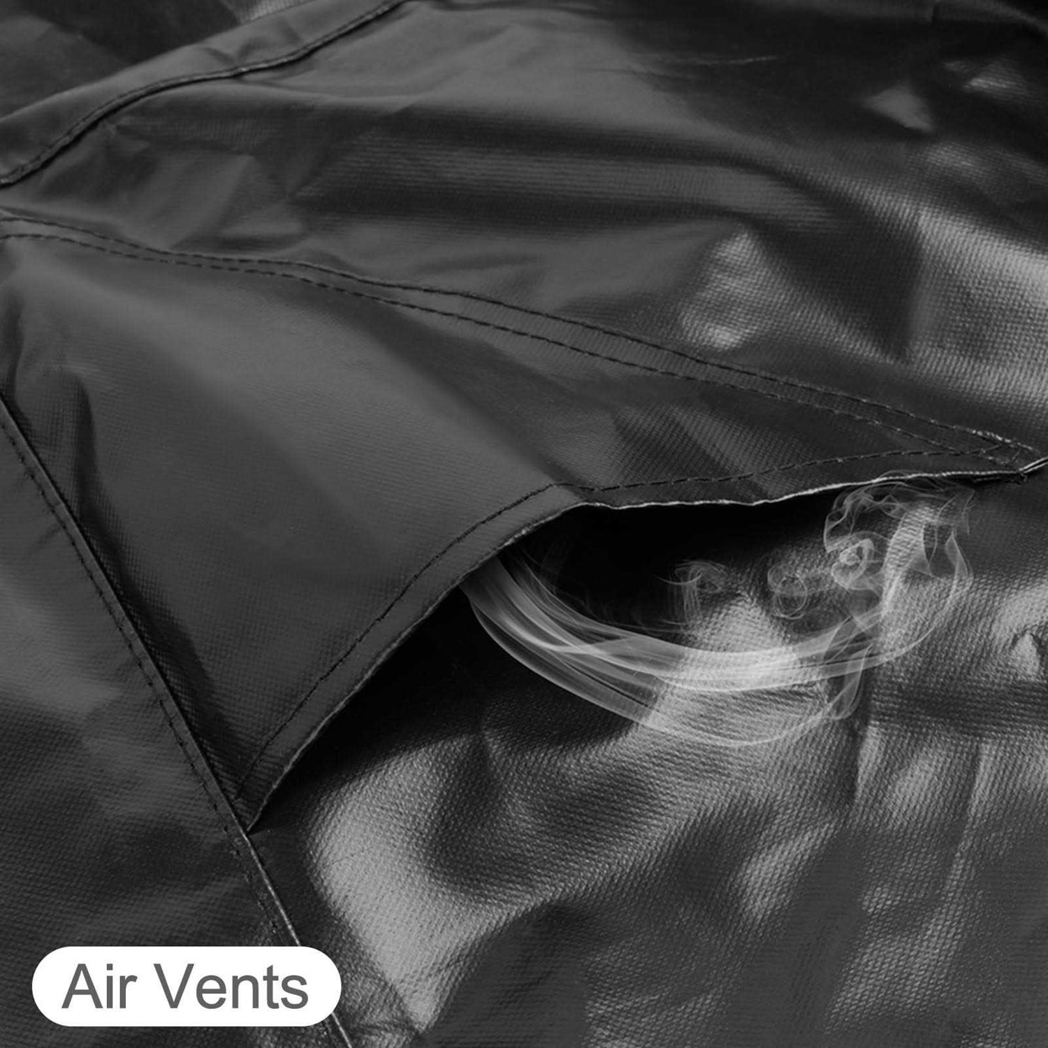 Hampton Waterproof Fire Pit Cover Round, Fits 28/30/32 inch Firepit or Fire Bowl - Image 5