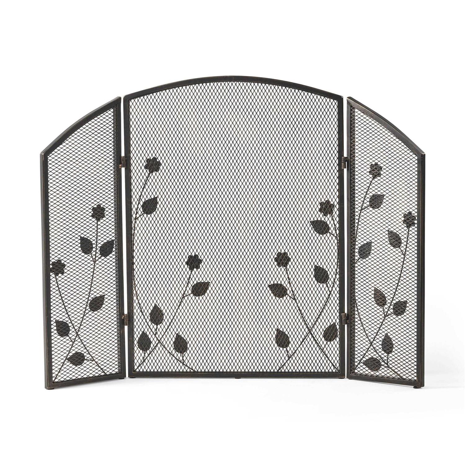 Greenbrier Iron Firescreen by Christopher Knight Home - Image 5