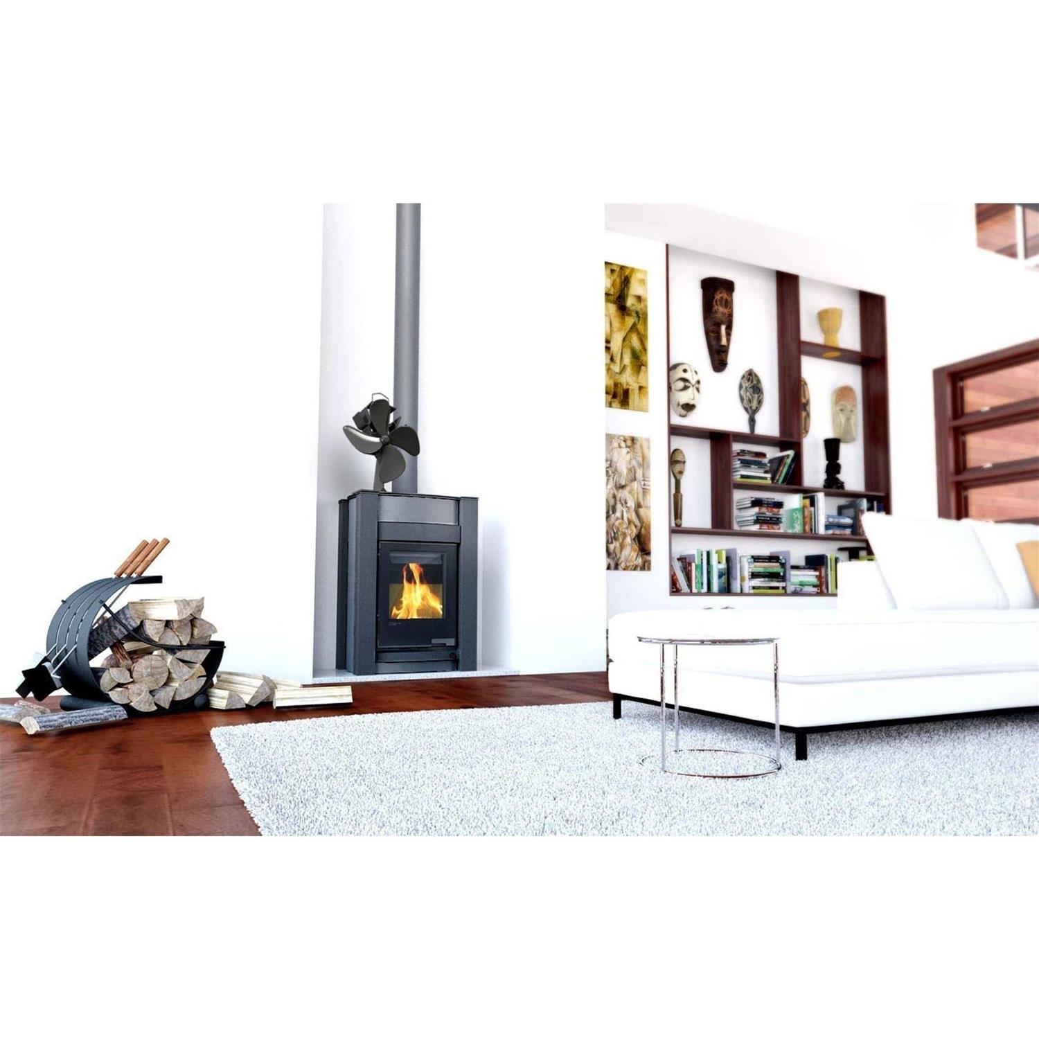 Fireplace Stove Fan by Home-Complete - Image 3