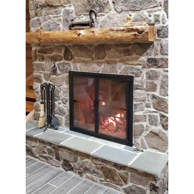 Pilgrim Home and Hearth Pilgrim Forged Iron Fireplace Tool Set 28 - Image 4