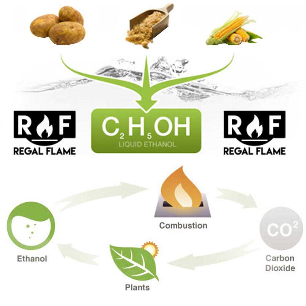 Regal Flame Premium Ventless Bio Ethanol Fireplace Fuel - Image 3