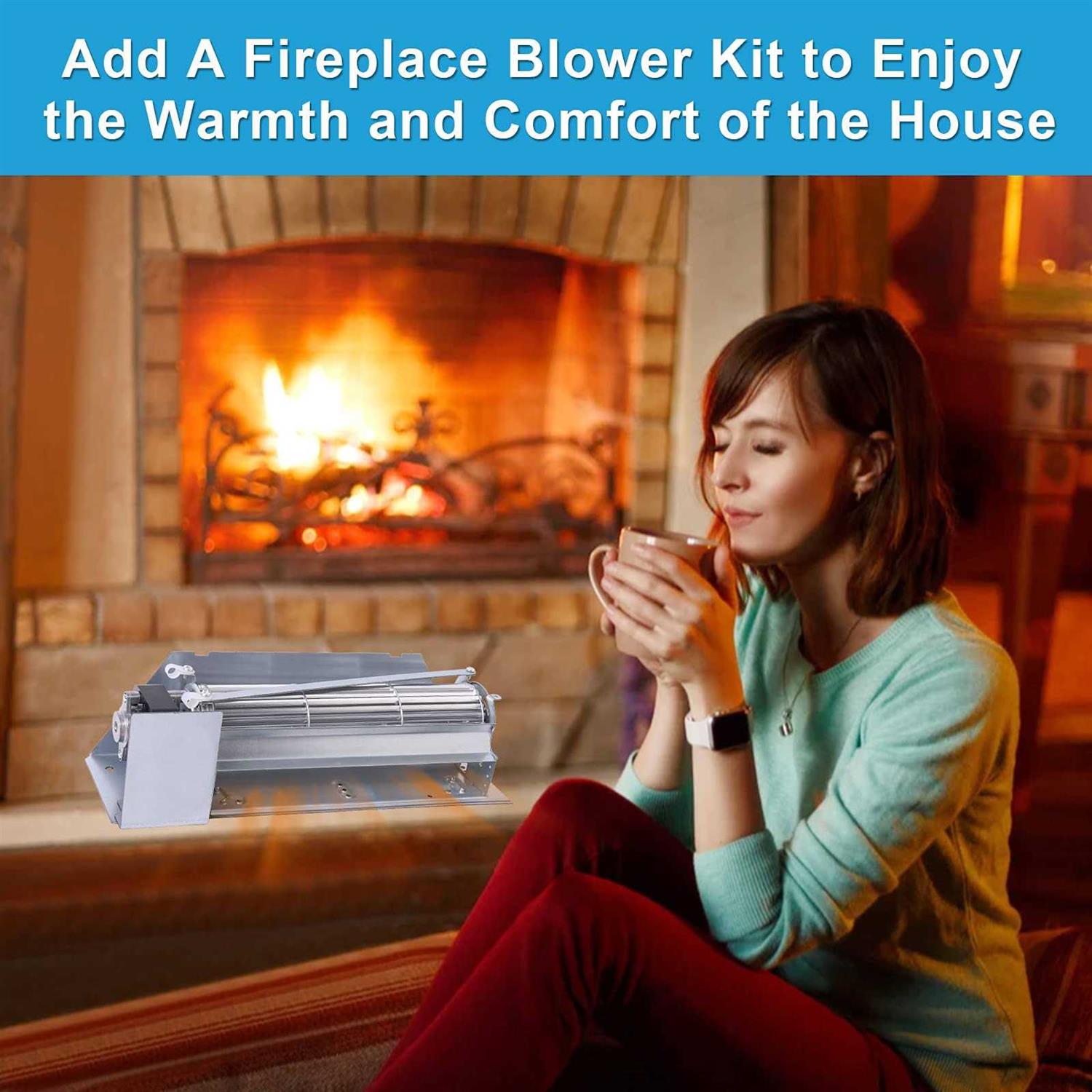 Fbk-200 Fireplace Blower Kit for Superior Sldvt-35ne Bc-36 Sldvt-35nm DR-500cmn - Image 5