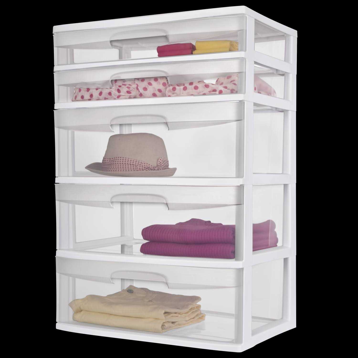 Sterilite 5 Drawer Tower Plastic - Image 3