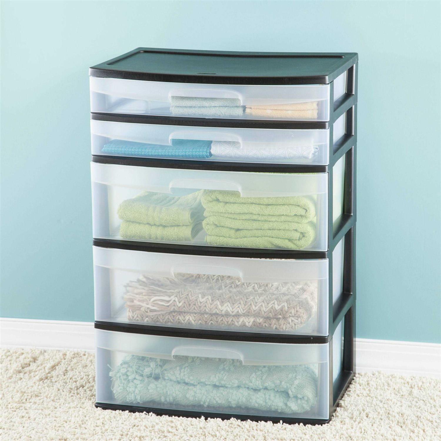 Sterilite 5 Drawer Tower Plastic - Image 5