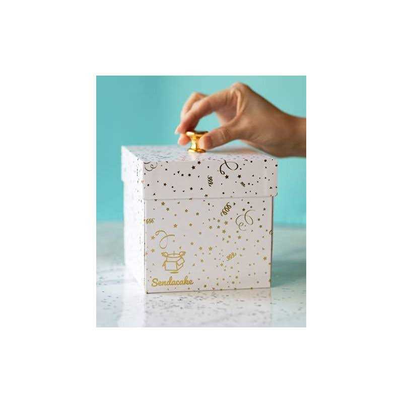 Send A Cake Explosion Box Gift With Flying Butterfly Surprise - Image 2