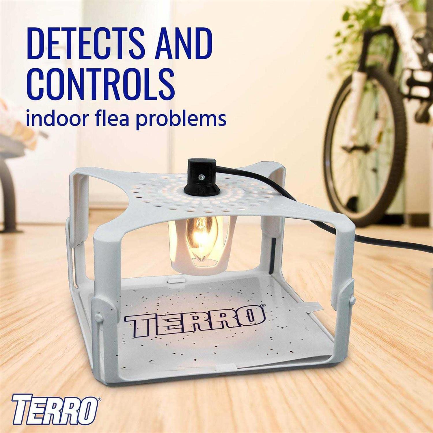 TERRO Refillable Flea Indoor Insect Trap (3-Pack) in White | T230 - Image 5