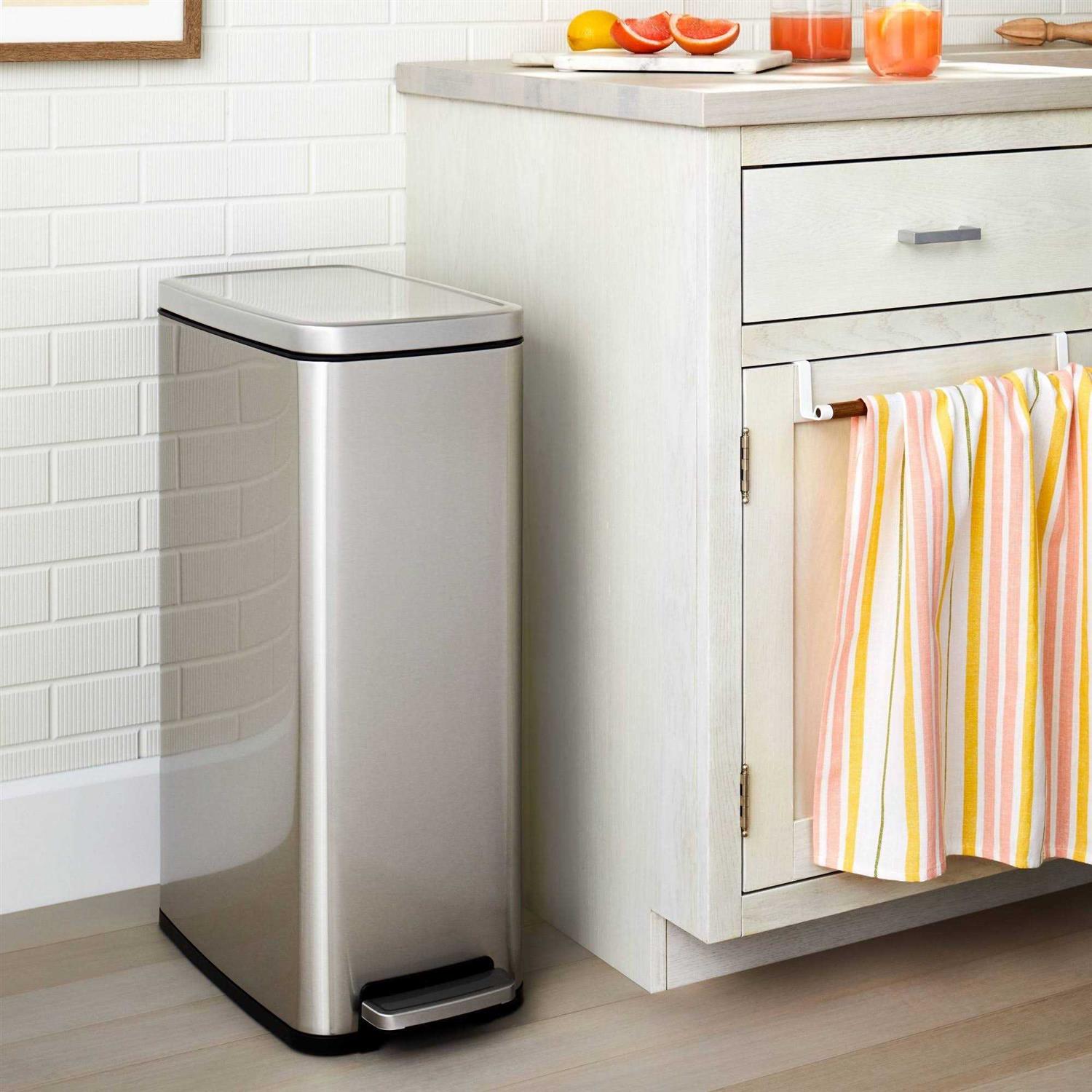 Brightroom 45L Slim Step Trash Can - Image 5
