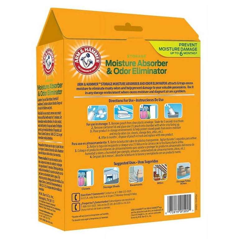 Arm & Hammer Storage Moisture Absorber and Odor Eliminator - Image 4