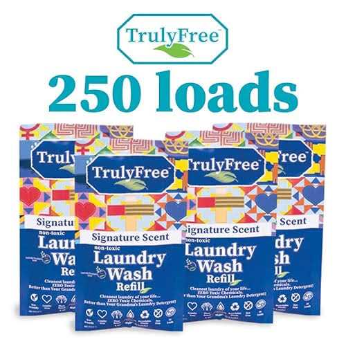 Truly Free Laundry Wash Signature Scent Sensitive Skin Natural Detergent - Image 5