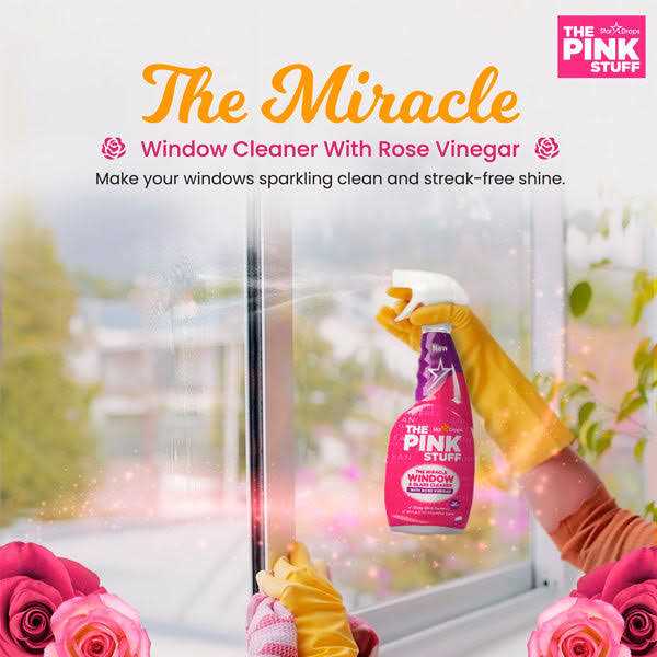 The Pink Stuff, Miracle Window and Glass Cleaner Spray - Image 4