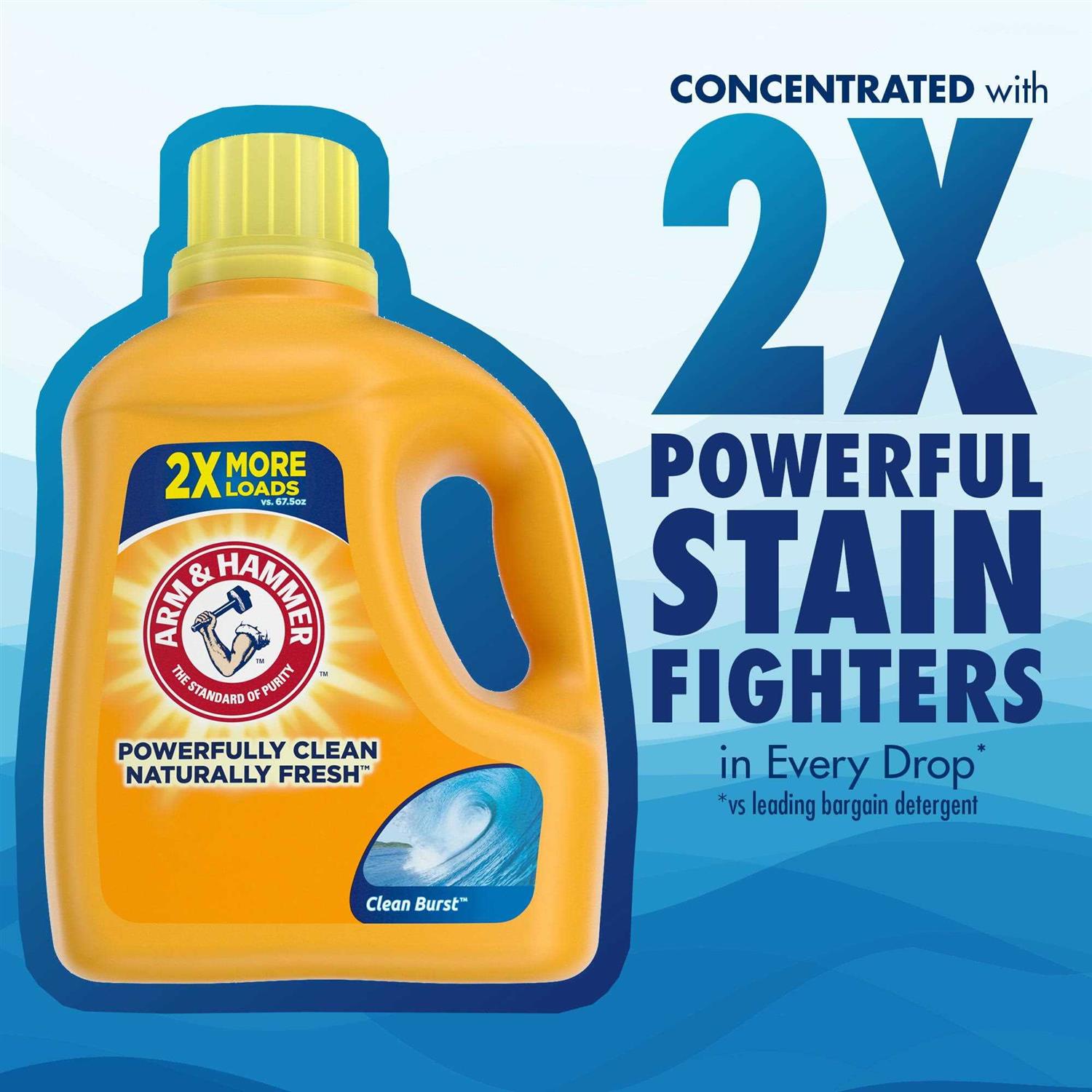 Arm & Hammer Clean Burst Liquid Laundry Detergent - Image 4