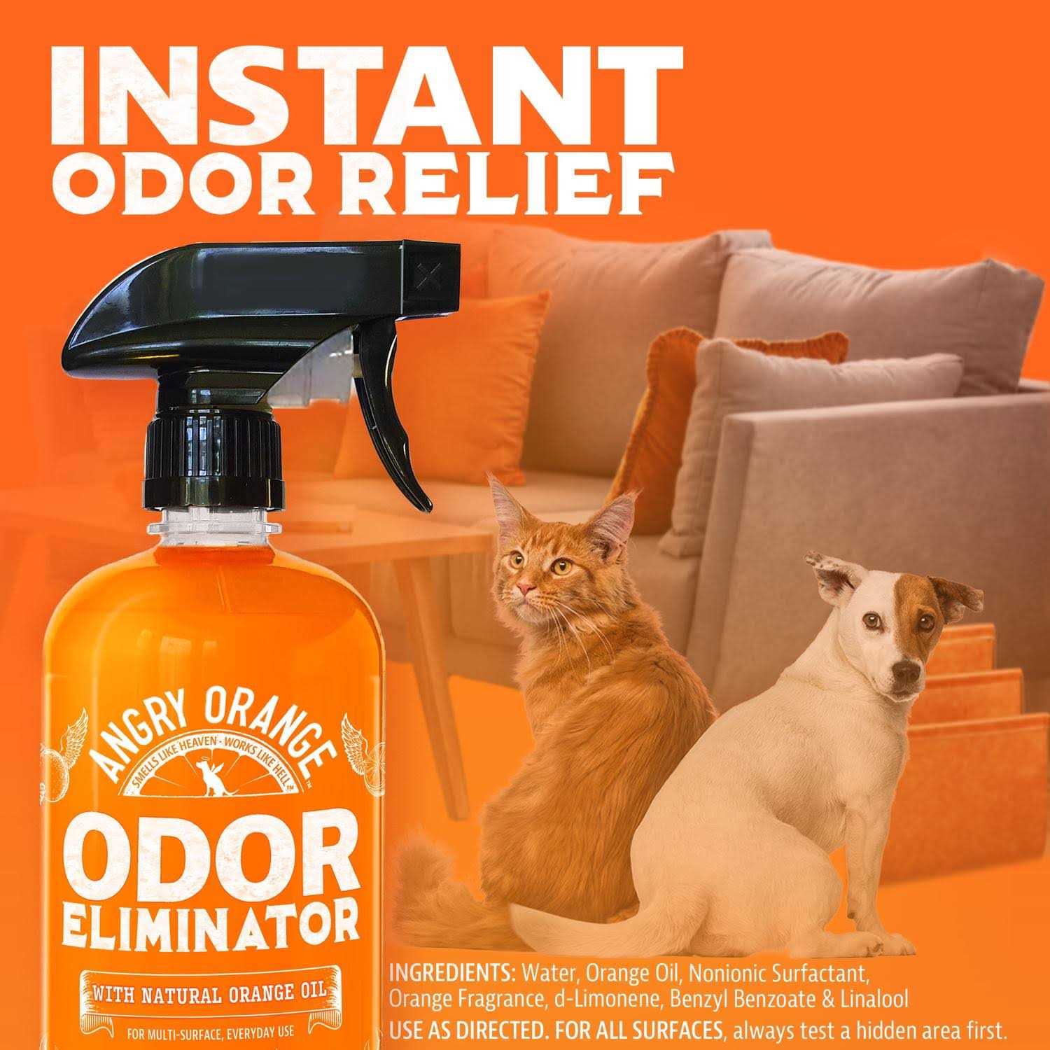 Angry Orange Ready to Use Pet Odor Eliminator - Image 3