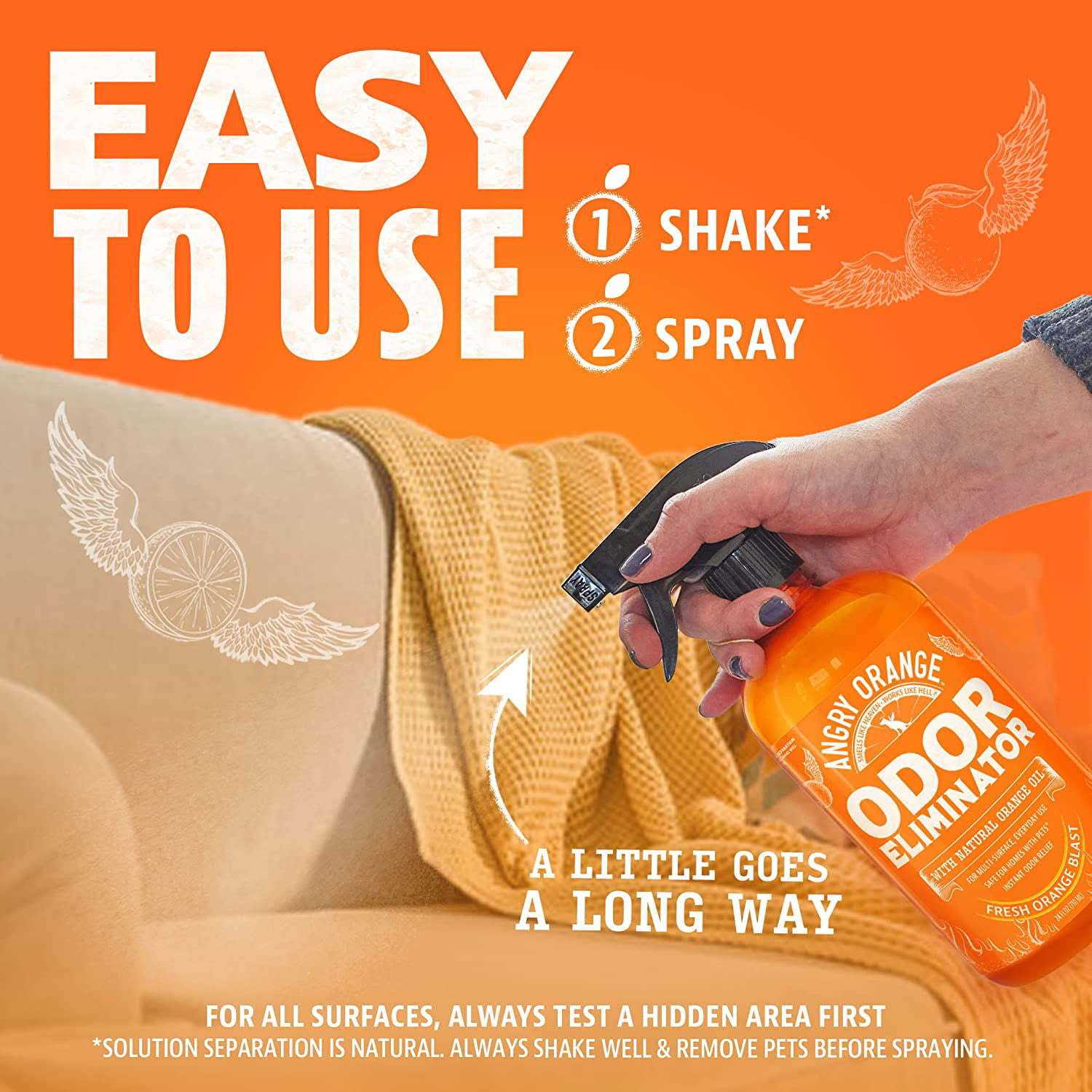 Angry Orange Pet Odor Eliminator Dog - Image 4